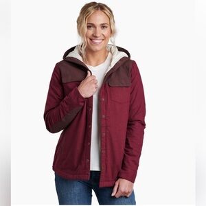 NWT Kuhl The ARTISAN™ HOODED SHIRTJAK size Small